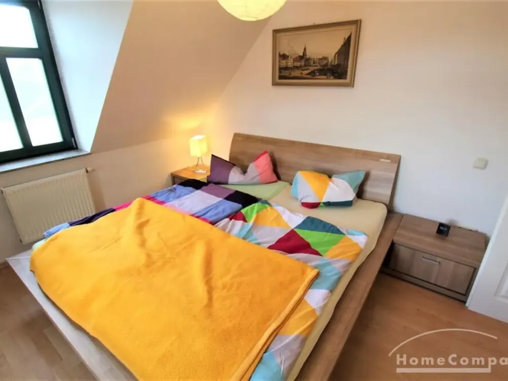 28247 HomeCompany Dresden Möbliert/Furnished 3-Zimmer Dachgeschoß Wohnung in Dresden-Kleinzschach...