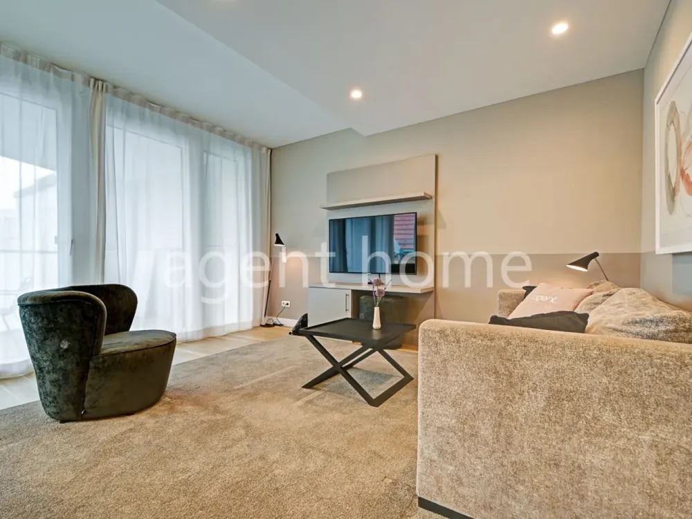 FURNISHED - BEST LOCATION - Modern Business Apartment with Balcony