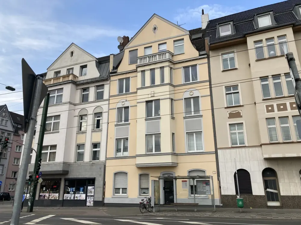 Schöne Altbau-Maisonettewohnung im Herzen von Oberbilk mit 23,47 qm Nutzfläche im Dachstudio zur Mie