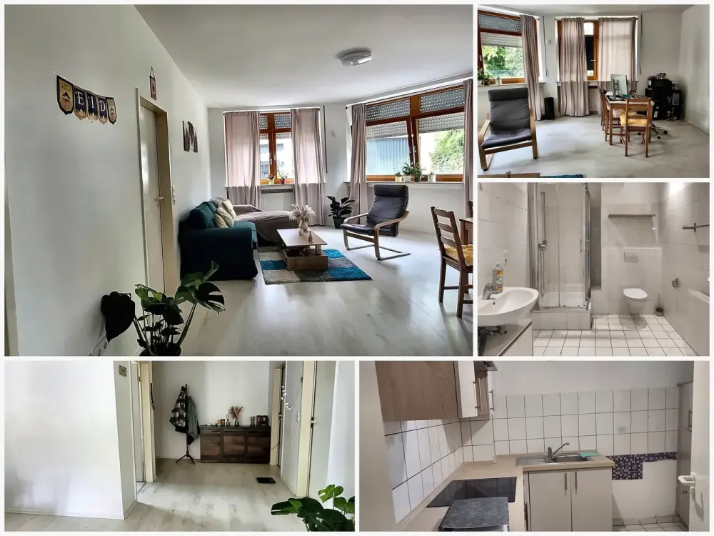 Ground Floor: Well-Maintained 2-Room Apartment Available Immediately