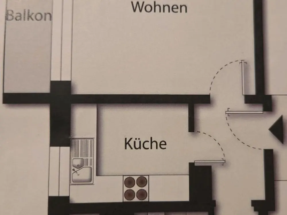 1 Zi Wohnung Radeberg Nachmieter