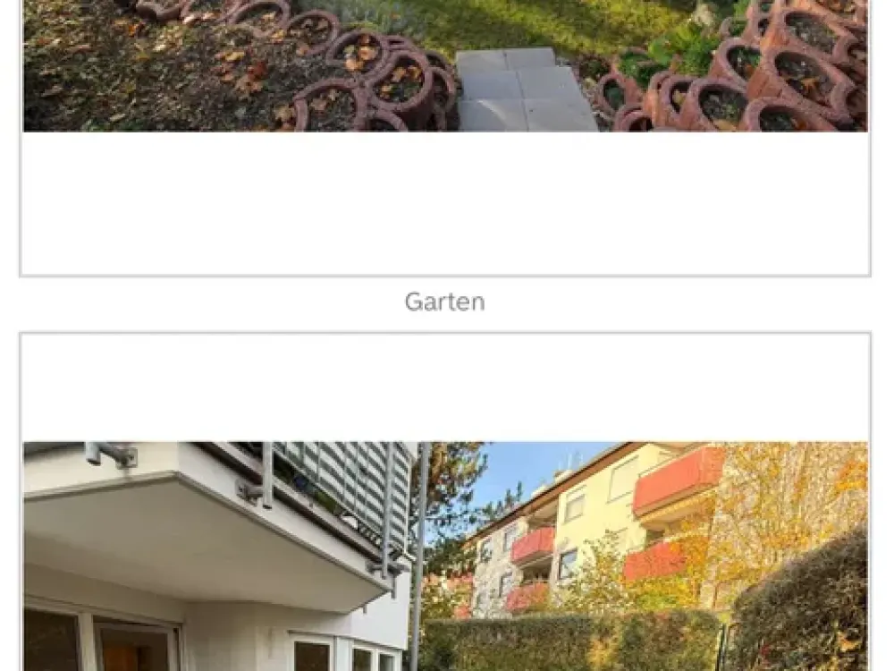 Sehenswerte / Helle 2,5 Zimmer Wohnung mit EBK,Garten & Tiefgarage in Leonberg