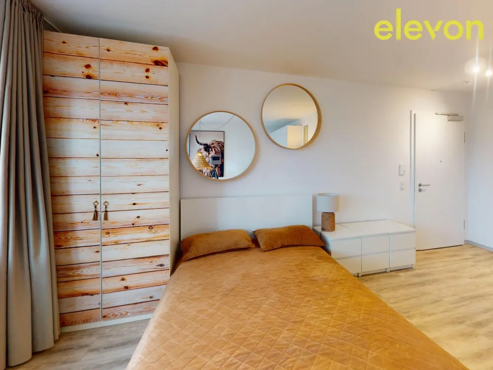 Moderne 1-Zimmer-Wohnung mit Einbauküche