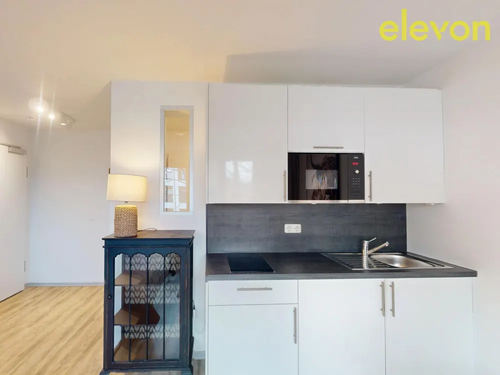 Moderne 1-Zimmer-Wohnung mit Einbauküche
