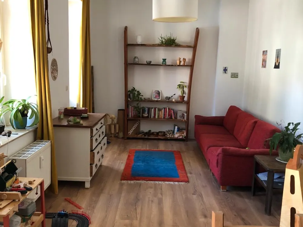 Zweiraum-Wohnung in Schleußig