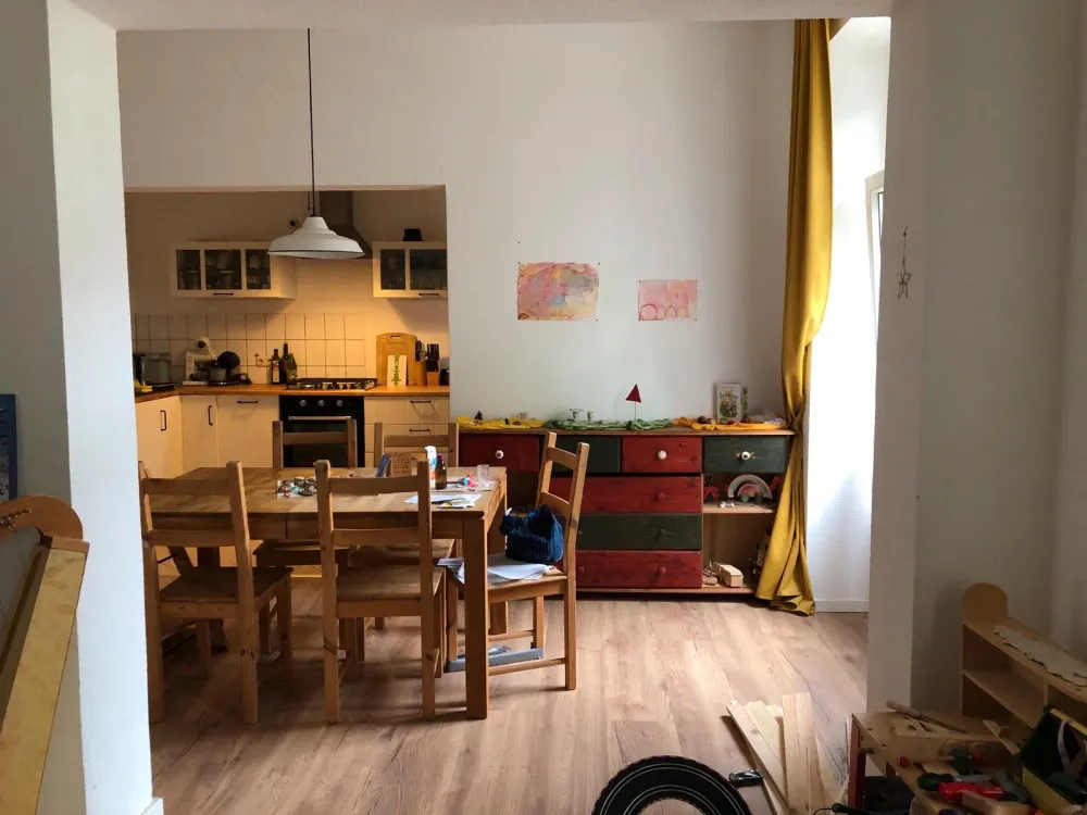 Zweiraum-Wohnung in Schleußig
