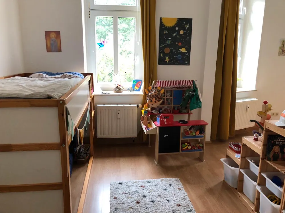 Zweiraum-Wohnung in Schleußig