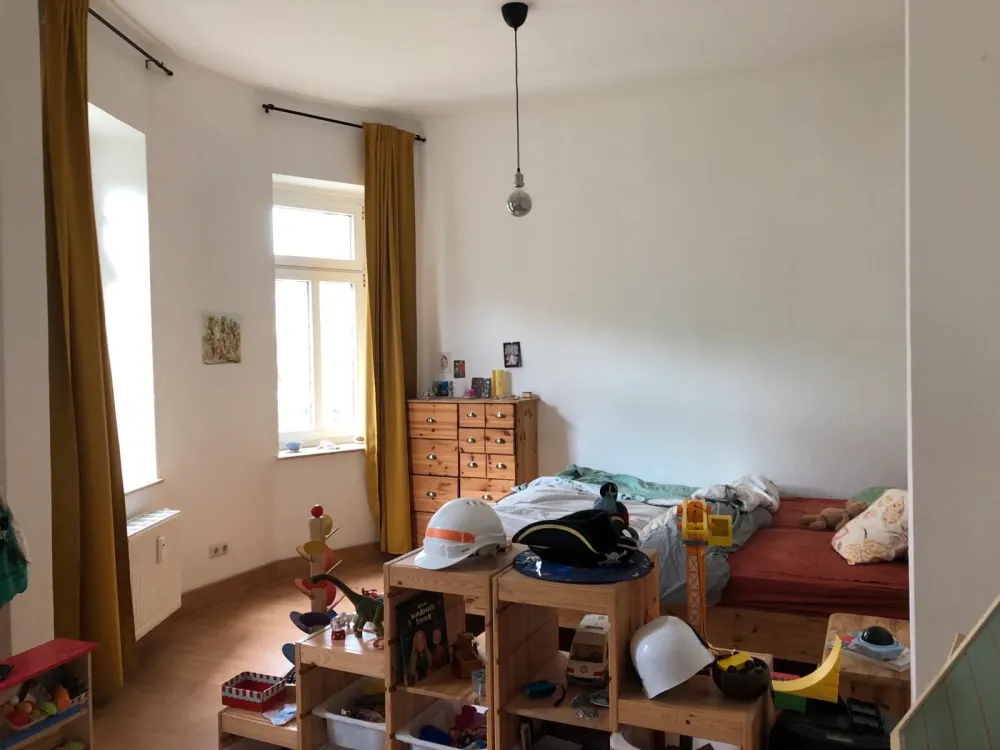 Zweiraum-Wohnung in Schleußig