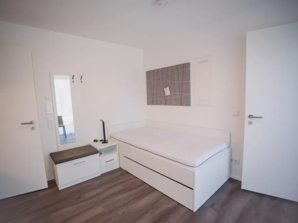 Modernes 1-Zimmer-Neubau-Apartment, möbliert & optimal für Studierende