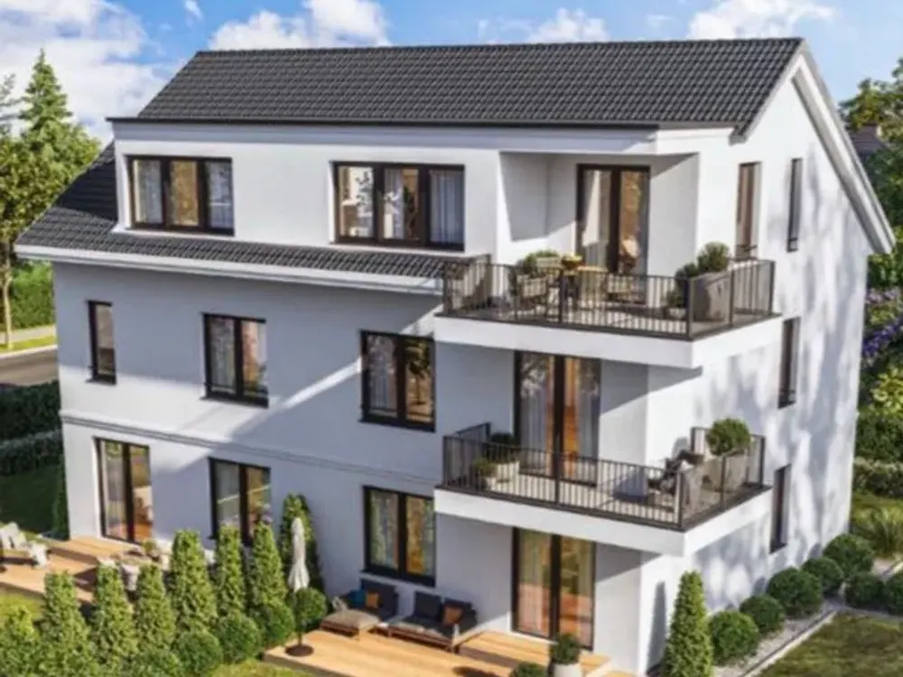 ERSTBEZUG: hochwertige 2- Zimmer- Neubauwohnung mit EBK und Balkon in Mahlsdorf