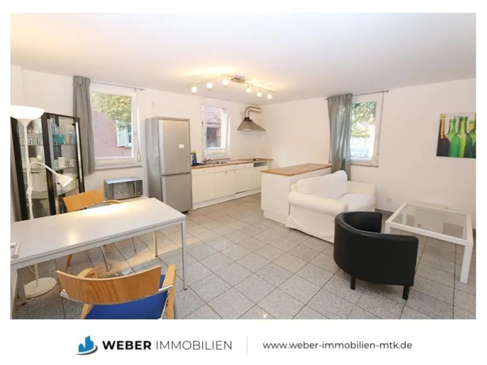 Ruhig und grün wohnen, charmante, möblierte Erdgeschosswohnung
