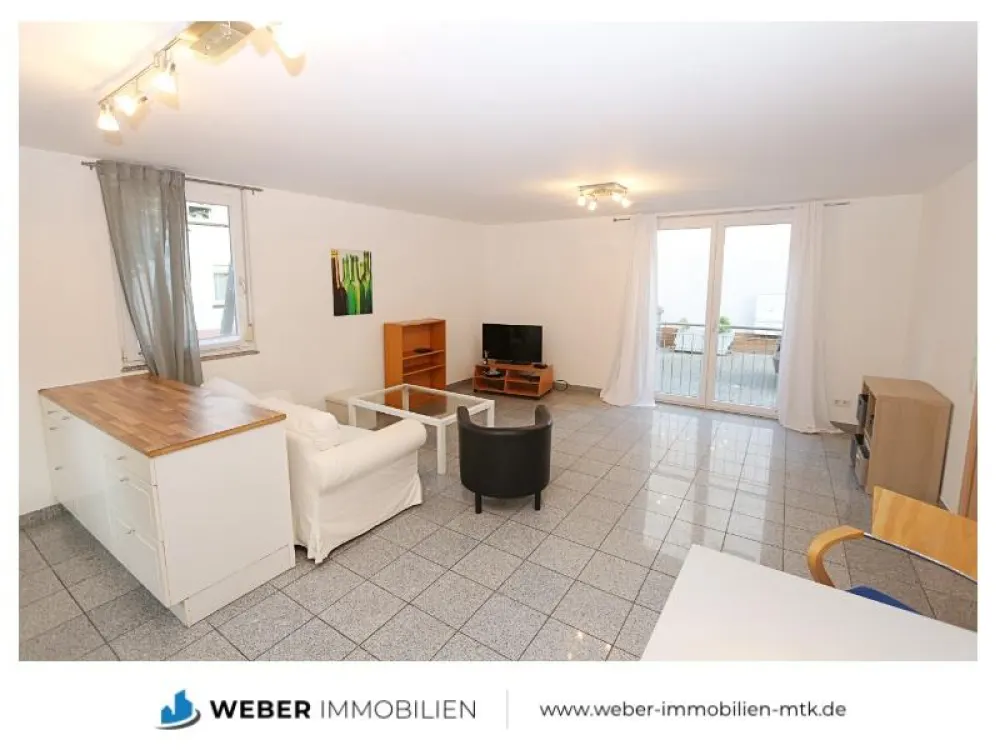 Ruhig und grün wohnen, charmante, möblierte Erdgeschosswohnung