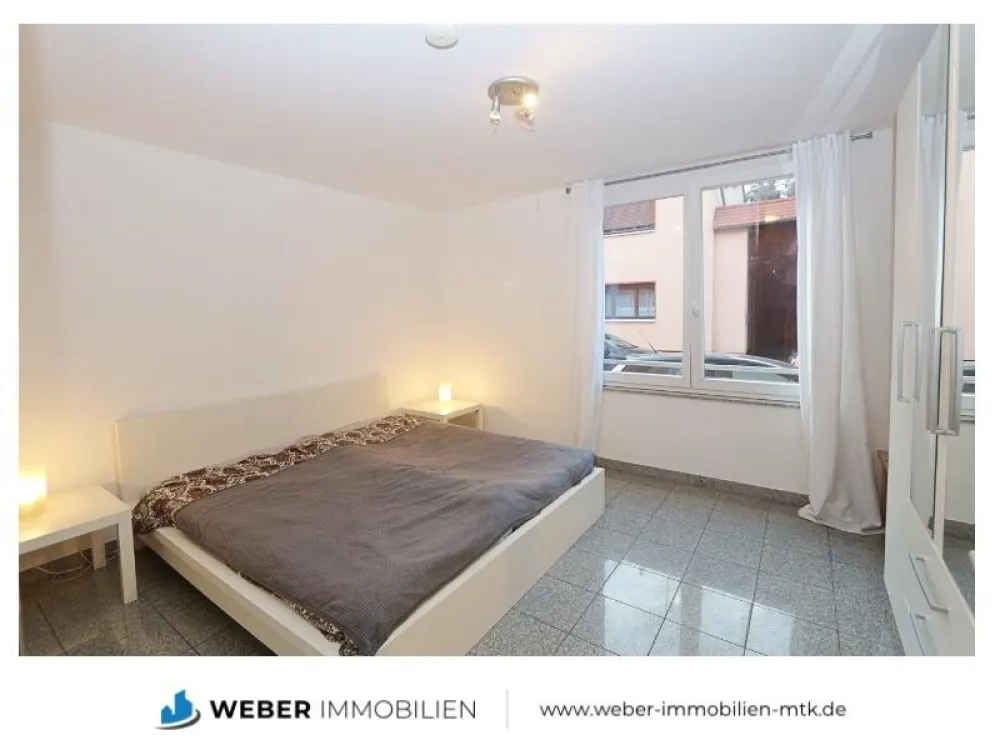 Ruhig und grün wohnen, charmante, möblierte Erdgeschosswohnung