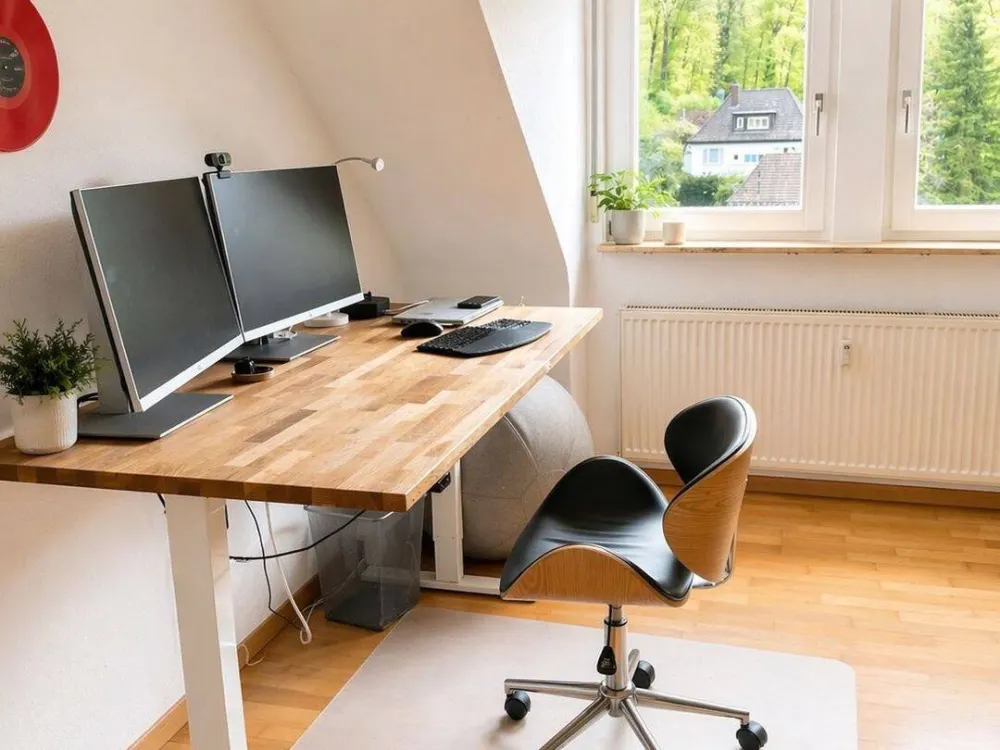 Möblierte 3-Zimmer-Wohnung mit Garten, Garage & Blick auf den Fernsehturm, Stuttgart Süd (01.01.-30.06.2027)