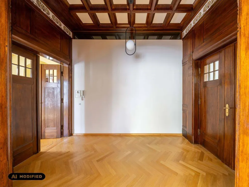 //Traumwohnung in freistehender Denkmal-Villa mit Blick ins Grüne//