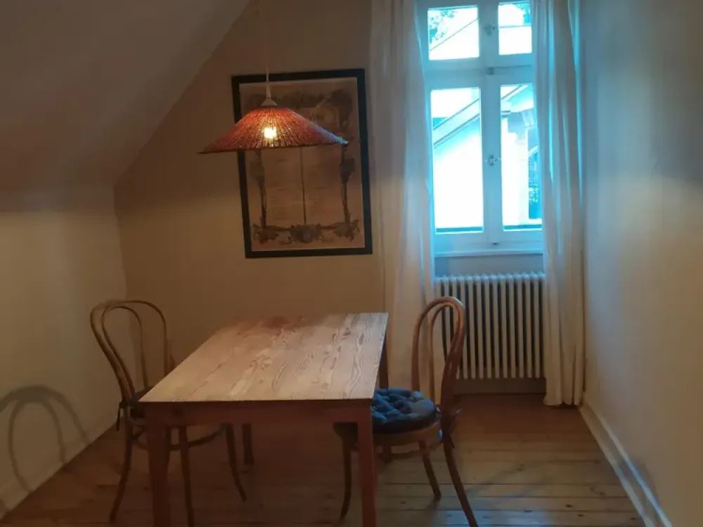 Sparsam teilmöblierte 3-Zimmer-Altbau-Wohnung in Saarbrücken