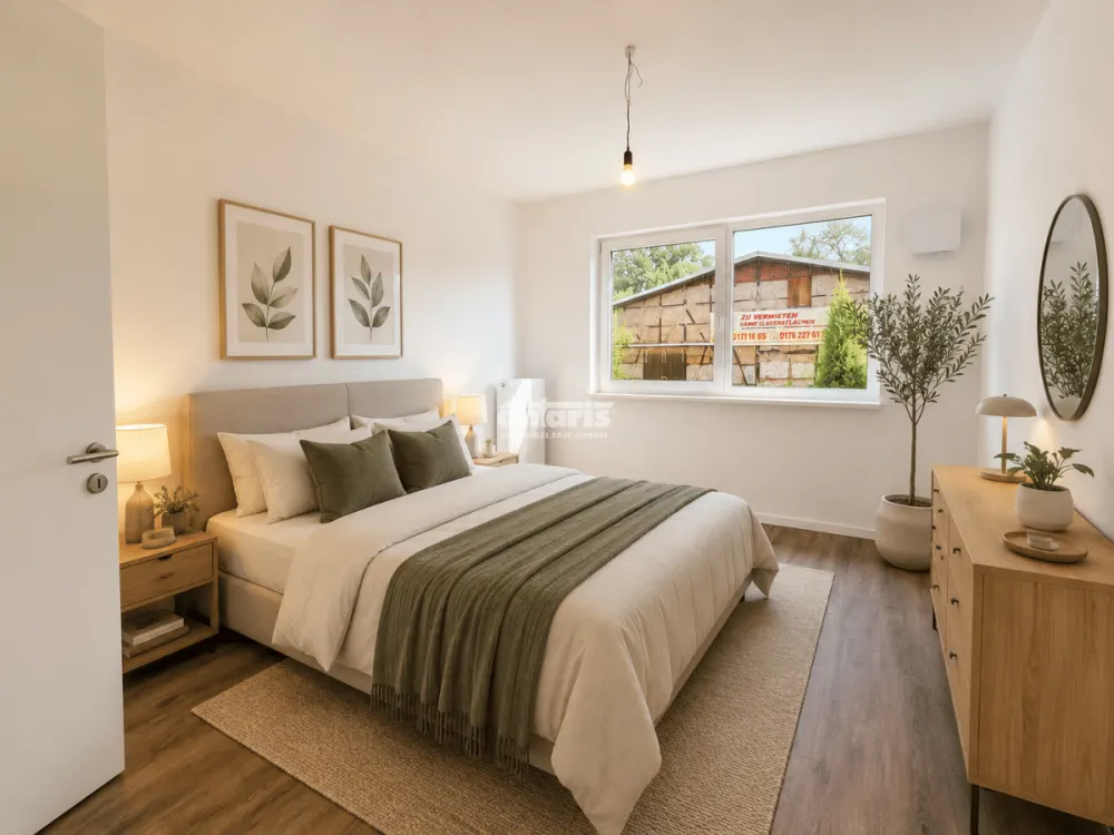 antaris Immobilien GmbH **Moderne 4-Raum-Wohnung mit Terrasse und zwei Bädern**