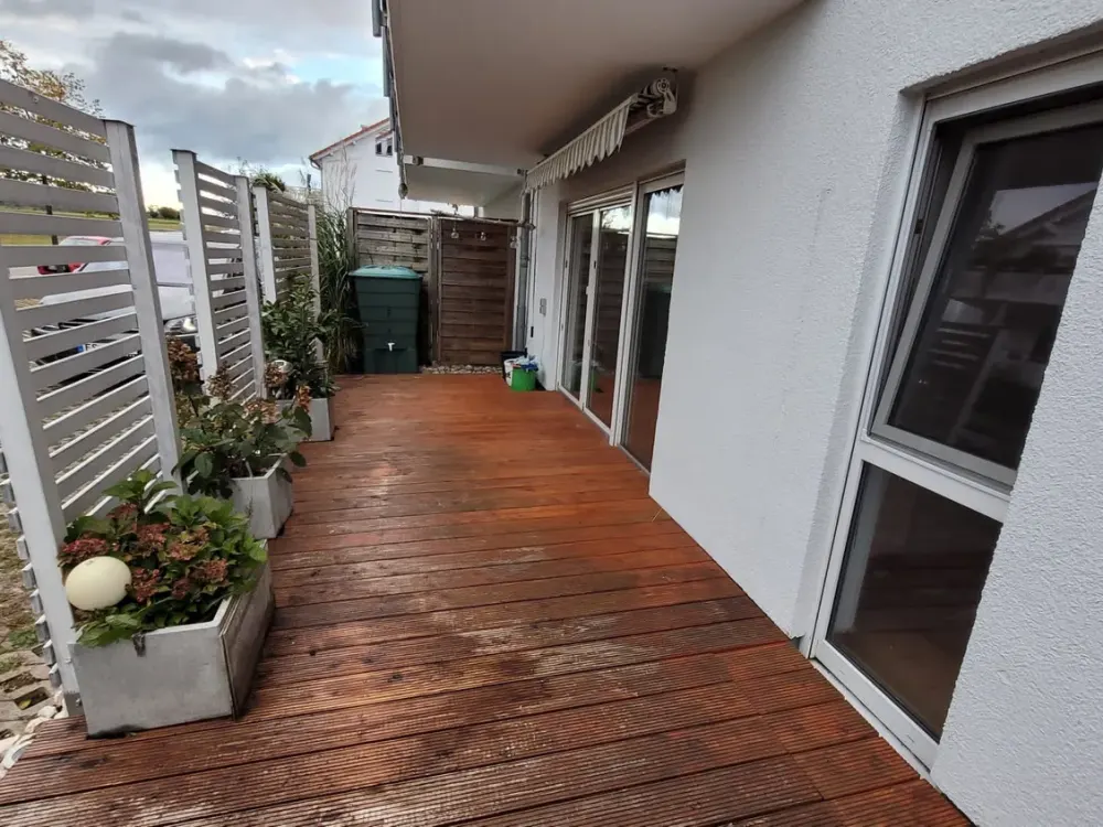 Wohnen auf Zeit mit eigener Terrasse, charmante 2-Zimmer-Erdgeschosswohnung in Aichtal-Grötzingen