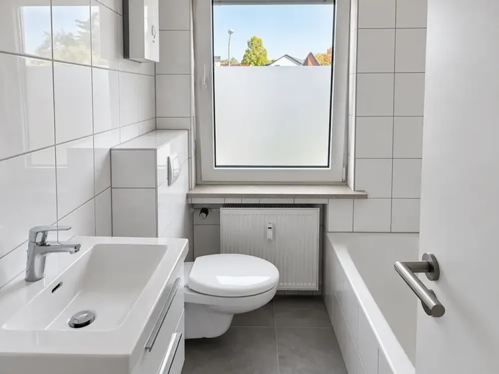 Wunderschöne frisch renovierte 4 Zimmer Wohnung mit Elektrischer Garage und Balkon in Paderborn