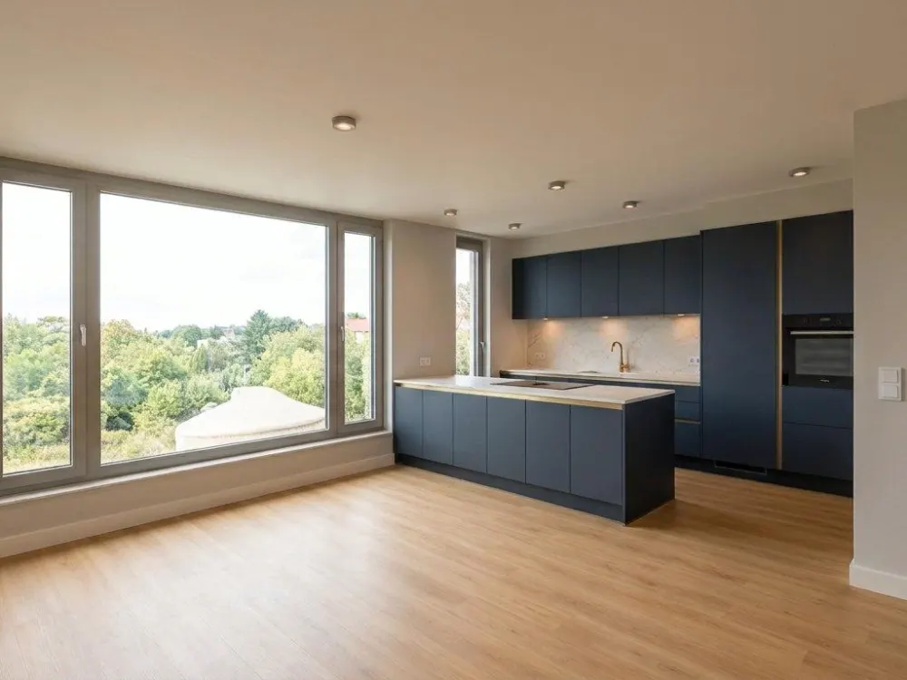 Neubau-Penthousewohnung mit großer Dachterrasse am Franzenbrunnen