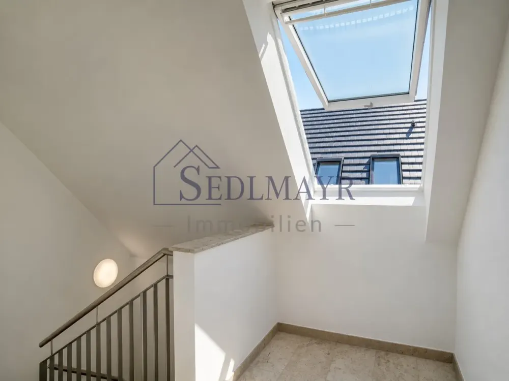 FOR RENT: First Occupancy - Dreamy Attic Apartment with Loggia & Balcony in Obermenzing!