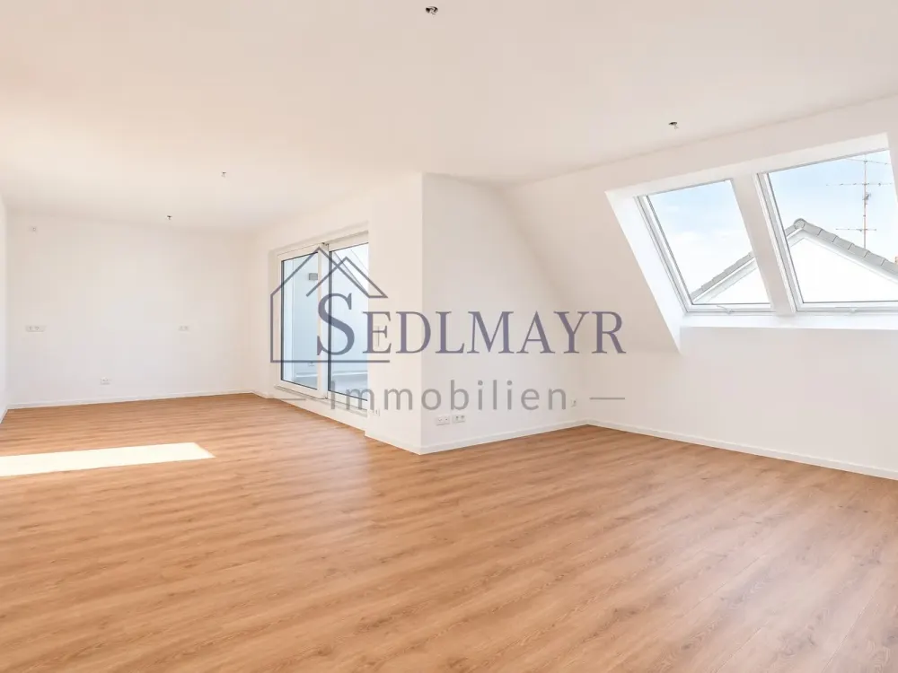 FOR RENT: First Occupancy - Dreamy Attic Apartment with Loggia & Balcony in Obermenzing!