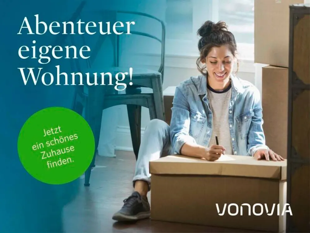 Helle 2-Zimmer-Wohnung mit Balkon (nur mit WBS anzumieten)