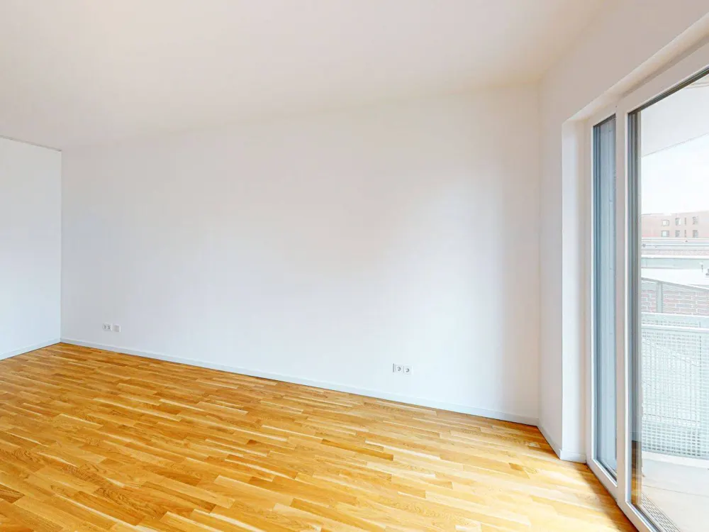Wohnen, wo andere dem Alltagsstress entfliehen: 2-Zimmer-Wohnung in der Überseestadt