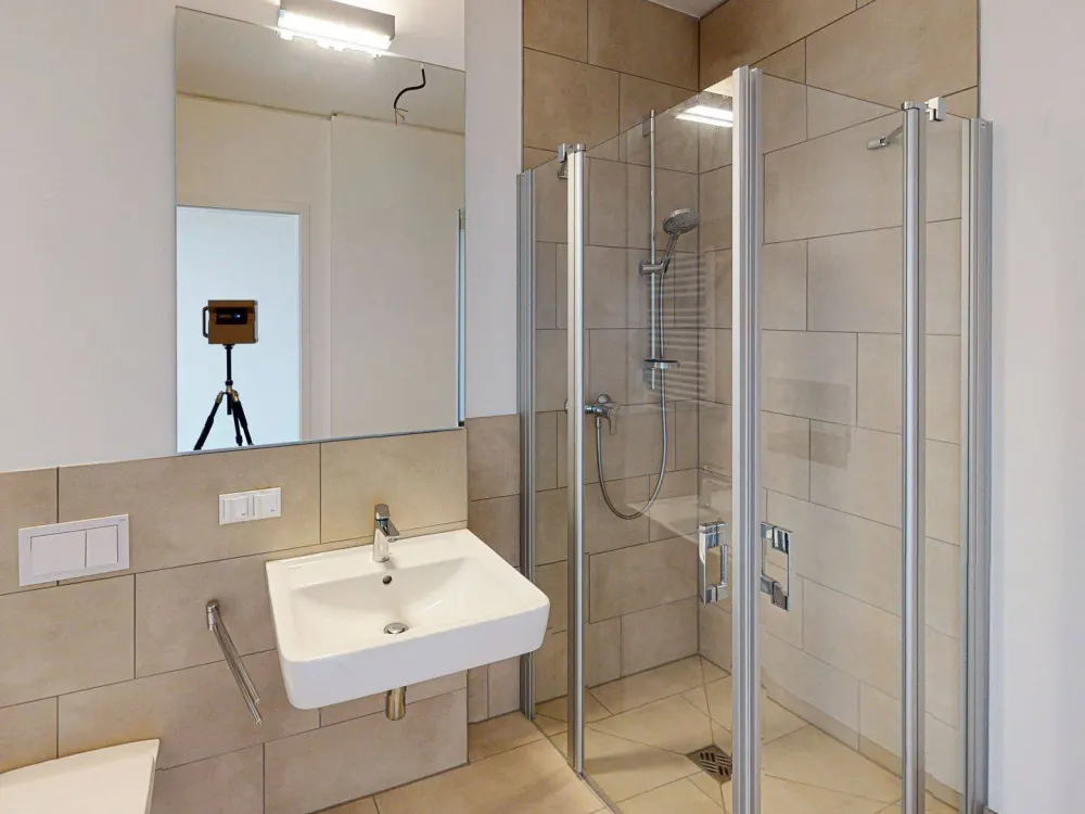 Wohnen, wo andere dem Alltagsstress entfliehen: 2-Zimmer-Wohnung in der Überseestadt