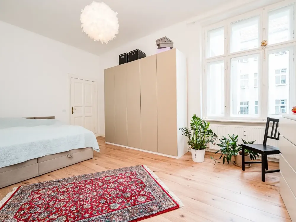 Stilvoll möbliert in Berlin-Wedding, helle 2-Zimmer-Wohnung mit Balkon & Homeoffice