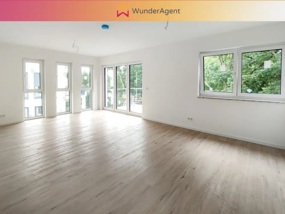 Hochwertige 4-Zimmerwohnung mit Südbalkon + Stellplatz - Neubau am Kalksee