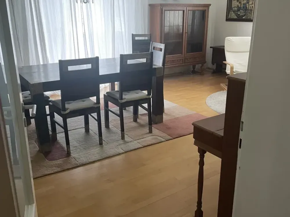 Bright 3-Room Apartment with Garden & Garage