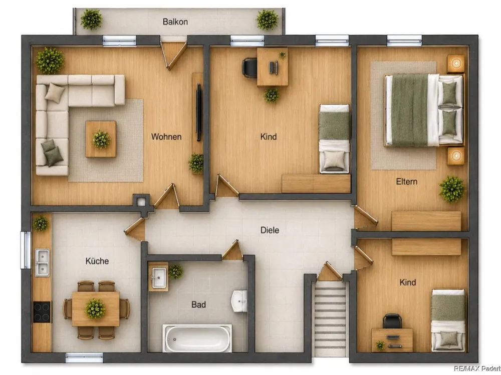 Wohnung mit Weitblick