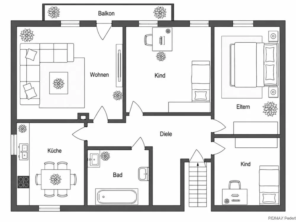 Wohnung mit Weitblick