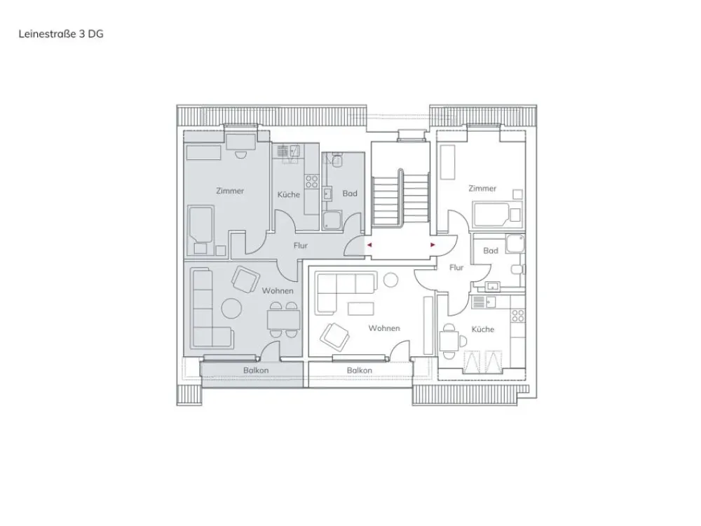 Dreamlike 2-Room Attic Apartment