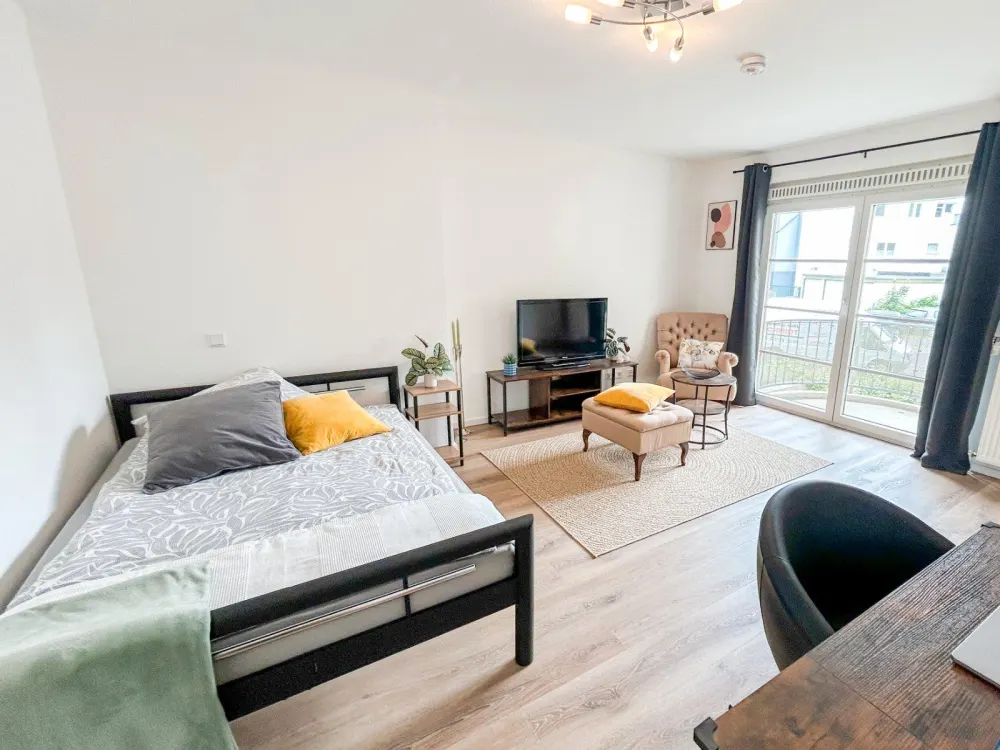 Erstbezug! Modernes, vollmöbliertes Apartment für Fachkräfte