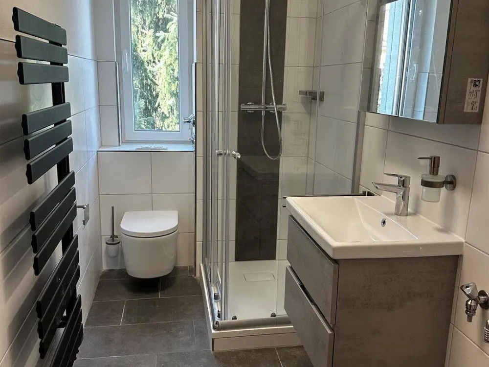 2-Raum-Wohnung | Erstbezug nach Komplettsanierung | Tageslichtbad mit Dusche | 2. OG