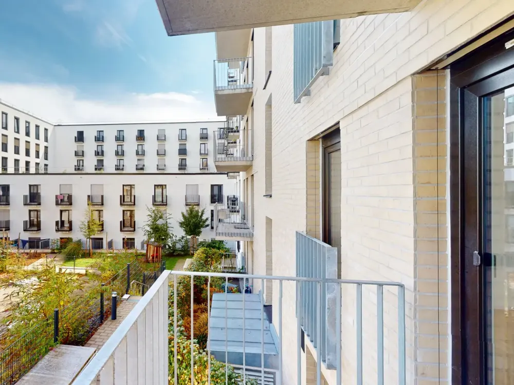 Spacious 3-Room New-Build Apartment with Balcony and Open Living Kitchen in Rosenstein Quarter