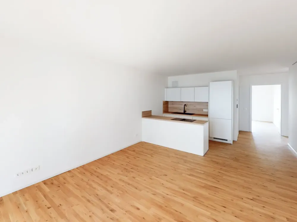 Spacious 3-Room New-Build Apartment with Balcony and Open Living Kitchen in Rosenstein Quarter