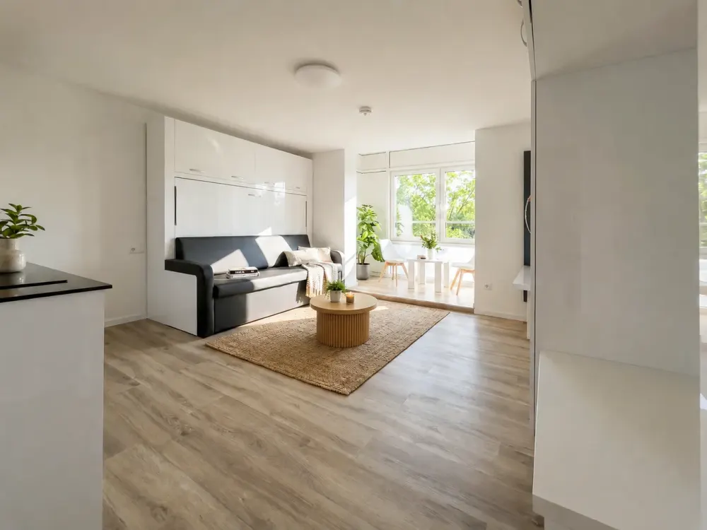 Möbliertes 1-Zimmer Studio-Apartment in Top-Lage im Herzen Schwabings, kernsaniert