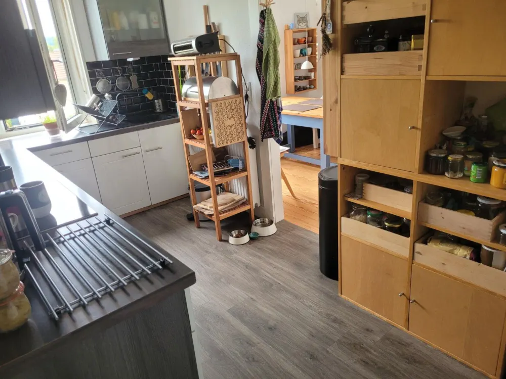 gepflegte Mietwohnung in St.Arnual 3ZKB mit Einbauküche