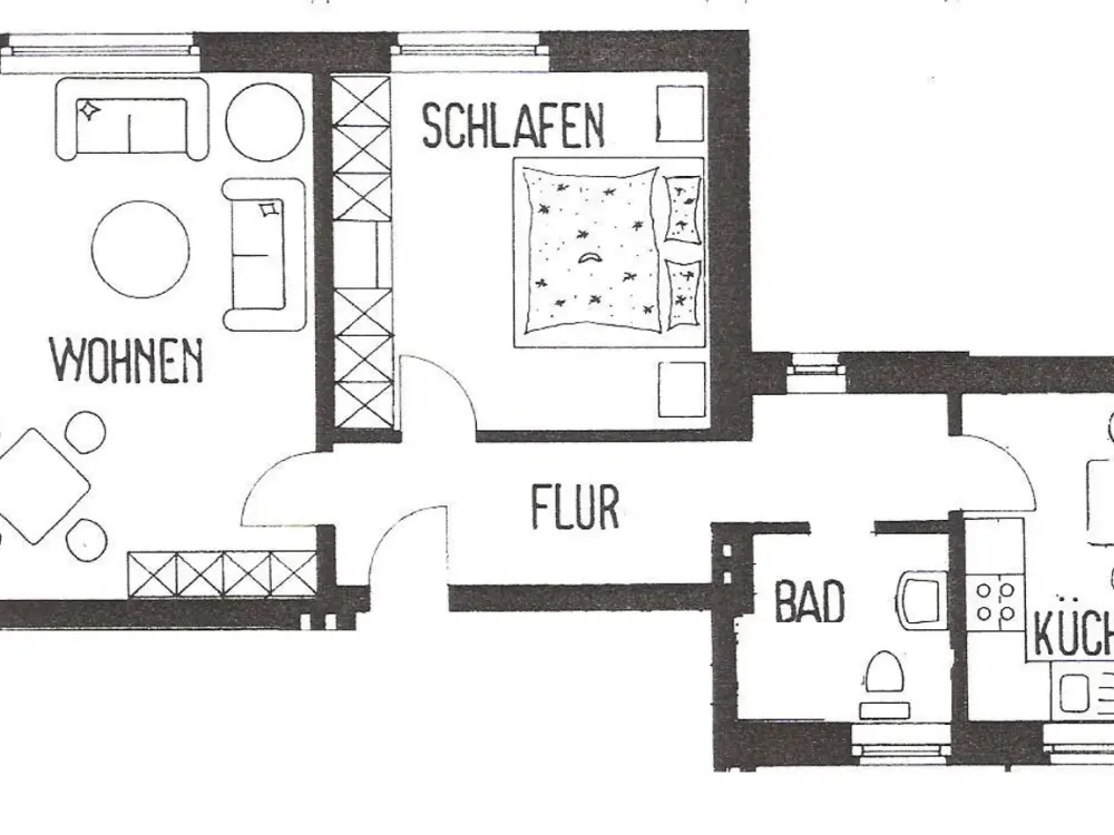 Schöne Zimmer-Wohnung in Castrop-Rauxel Ickern