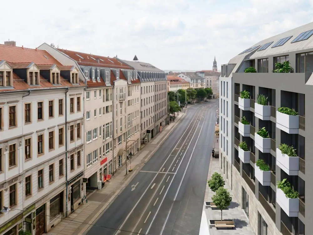 3.OG - ERSTBEZUG - Geräumiges Apartment mit EBK, Balkon, Duschbad, etc.