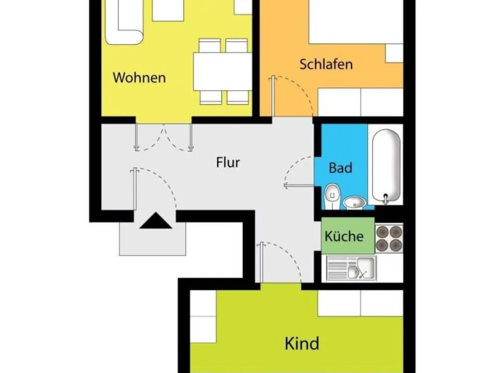 Verlockende Wohnung wartet auf Sie!