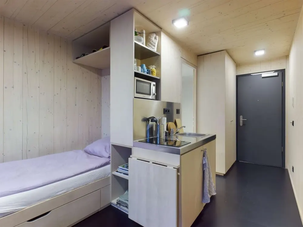 Möblierte Wohnung am Inselpark ideal für Studierende & Berufseinsteigende | Basic Bude