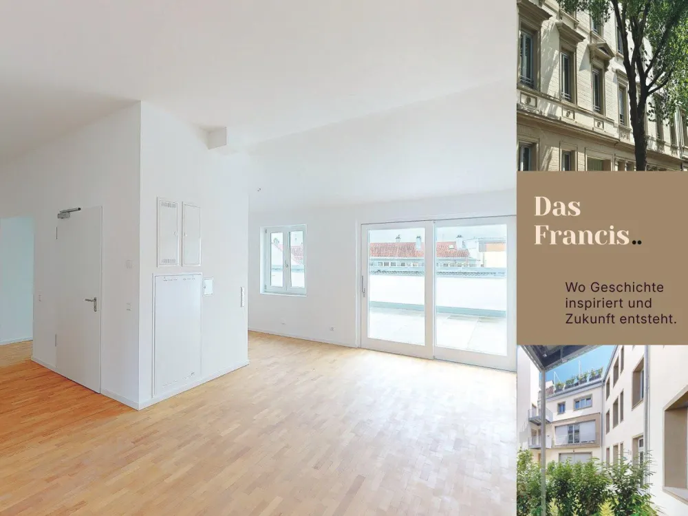 *Including Moving Bonus* Special Highlight in the Francis! 3-Room Apartment with Sauna Connection!