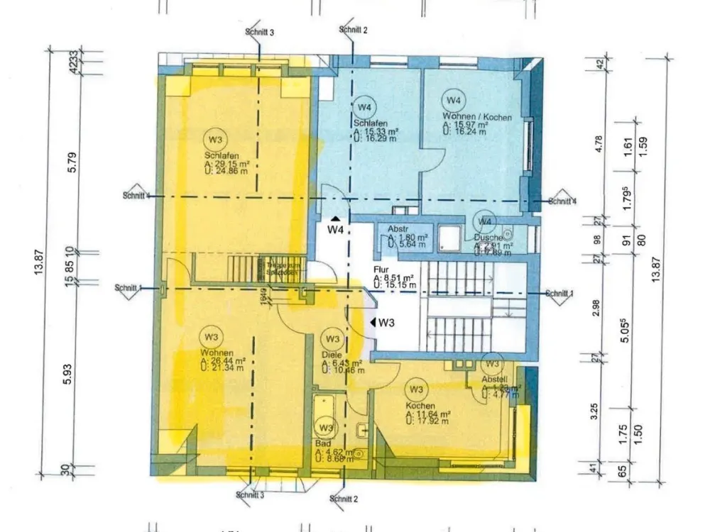 Charmante Altbau 2-Zimmerwohnung/Frankfurt, Griesheim