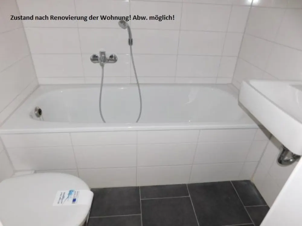 Renovierte 3-Zimmerwohnung im 1. OG bezugsfertig mit Balkon und Vinylboden...