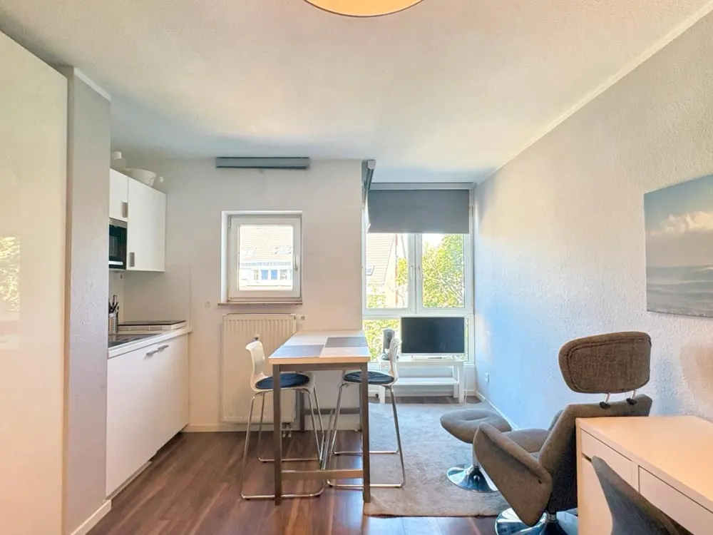 Modernes 1-Zimmer-Studentenappartment am Nordring, voll möbiliert