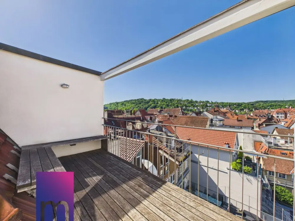 Penthouse-Flair über den Dächern Esslingens | Dachterrasse & Panoramablick in bester Lage Esslingens